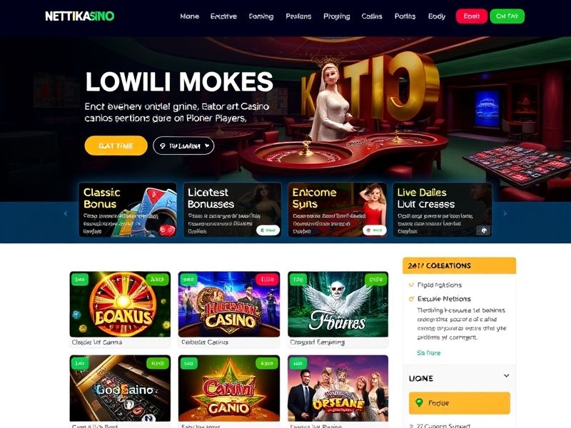 Welcome to nettikasino suomi, the official website promoting nettikasino suomi.com. Discover top-rated online casino games, bonuses, and the latest updates in Finland's gambling industry. Play securely and responsibly today.